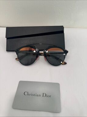 Dior So Real Sunglasses with Gradient Brown-Orange Lenses